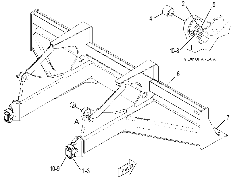 BLADE GP-DECKING 3578803 CAT