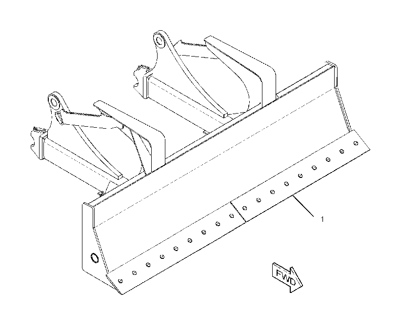 BLADE GP-DECKING 3759596 CAT