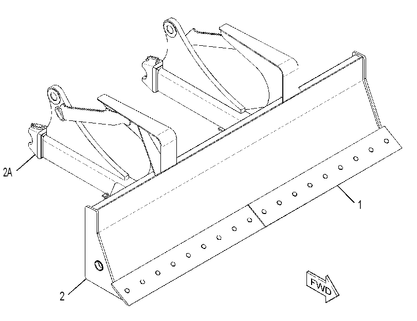 BLADE GP-DECKING 3771463 CAT