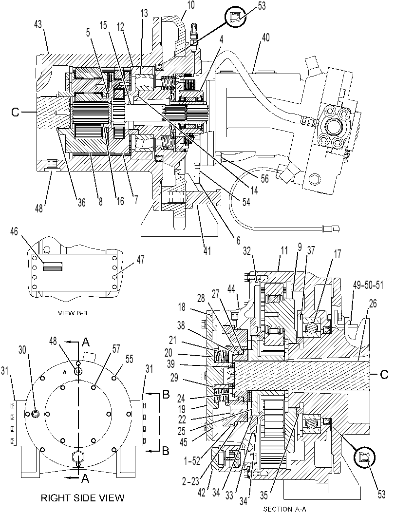 WINCH GP 2525206 CAT