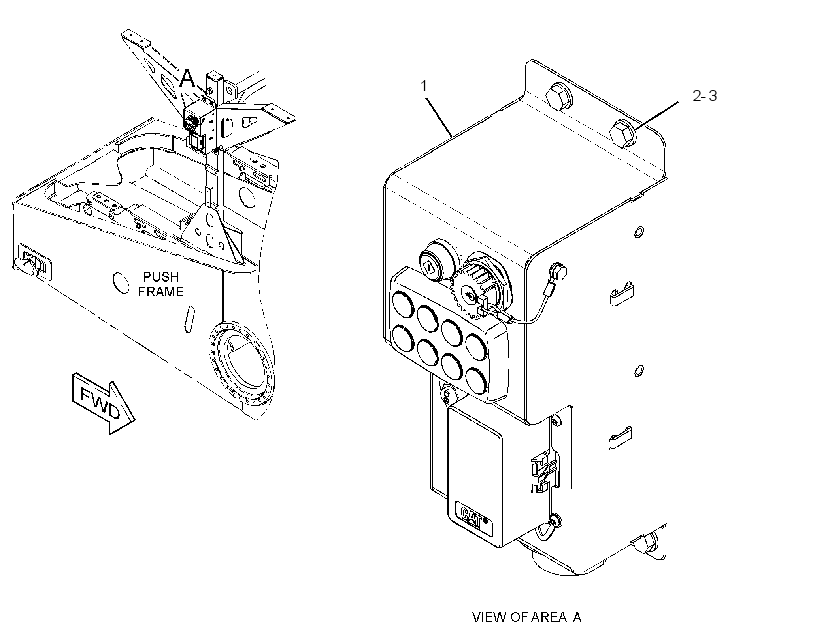 PANEL & MOUNTING GP-FUSE 3070369 CAT