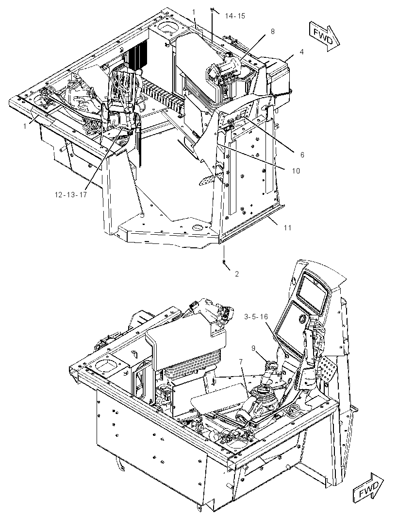 PLATFORM GP-CAB 3275240 CAT