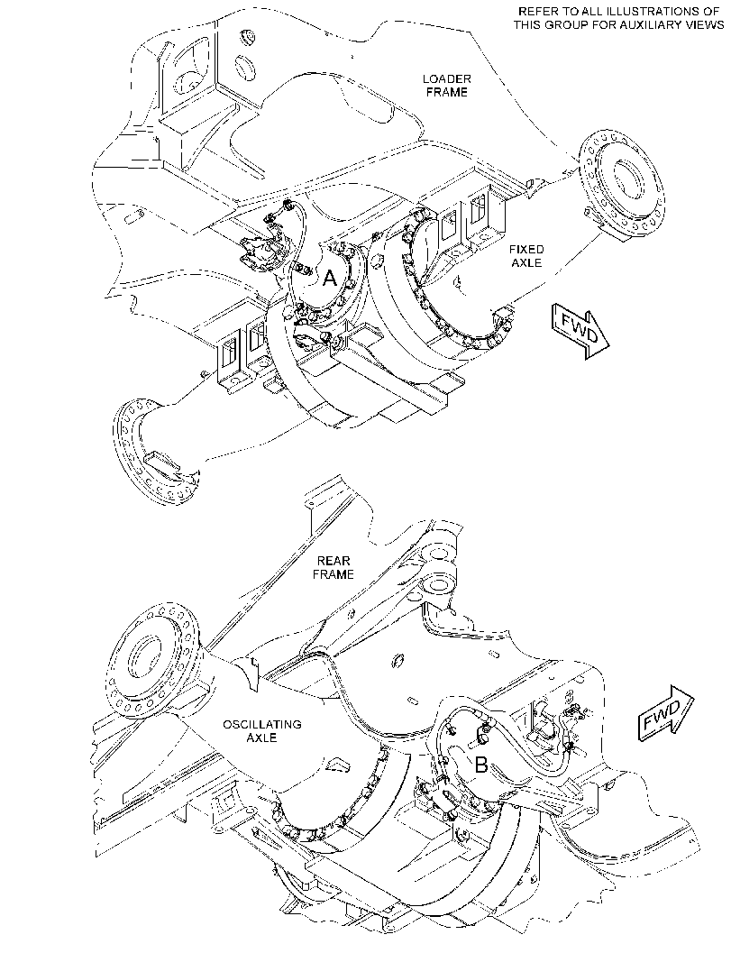 WIRING GP-AXLE TEMPERATURE 3253189 CAT