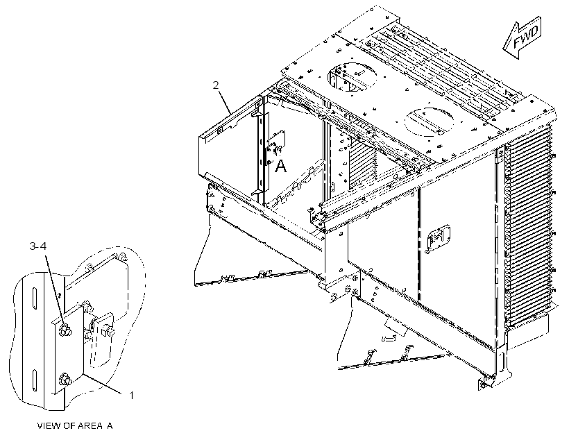 Панель капота 3701895 CAT