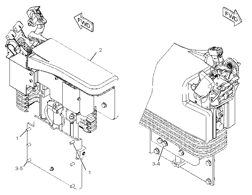CONTROL & MTG GP-POWER TRAIN 3440084 CAT