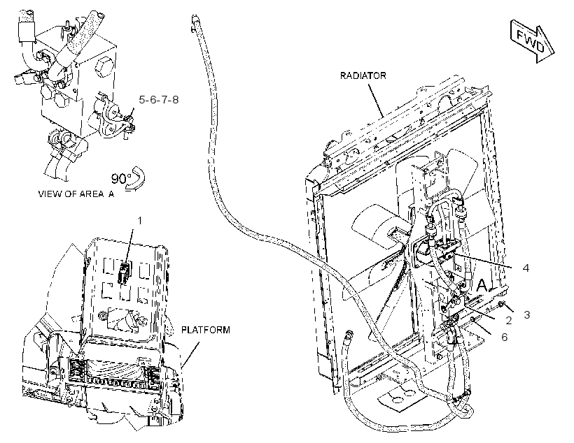 FAN AR-REVERSIBLE 3456790 CAT