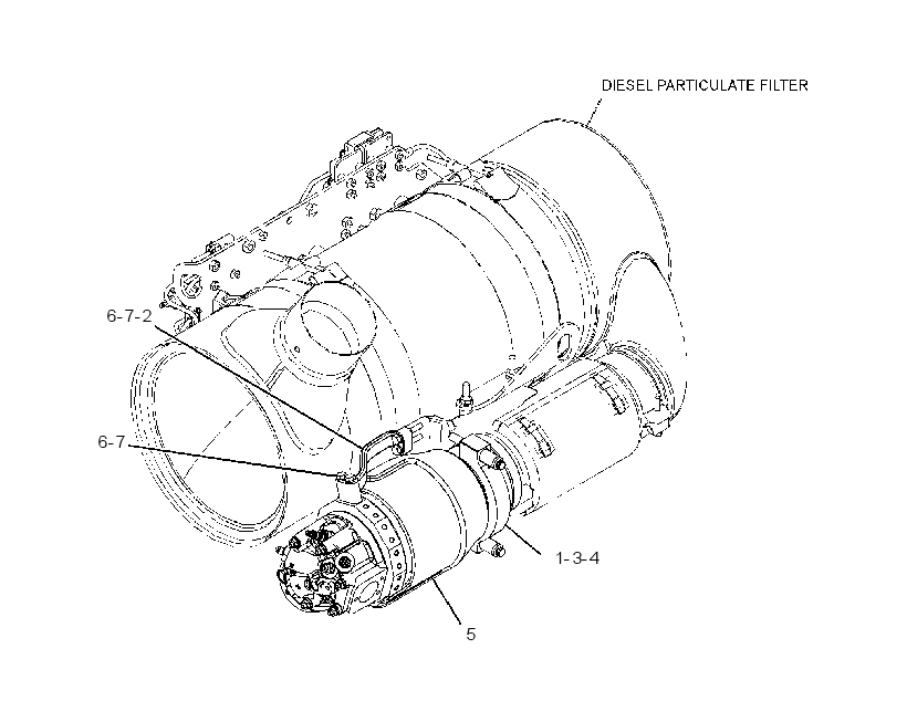 COMBUSTION & MTG GP-EXHAUST 3649028 CAT