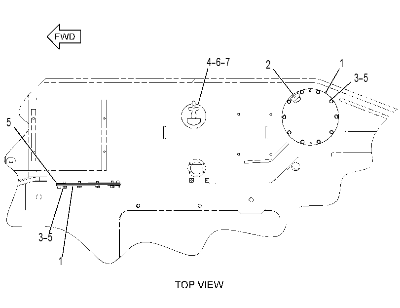 ADAPTER GP-FUEL FILL 2776022 CAT