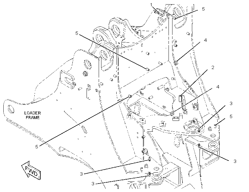 BOSS GP-LOADER FRAME 3617527 CAT
