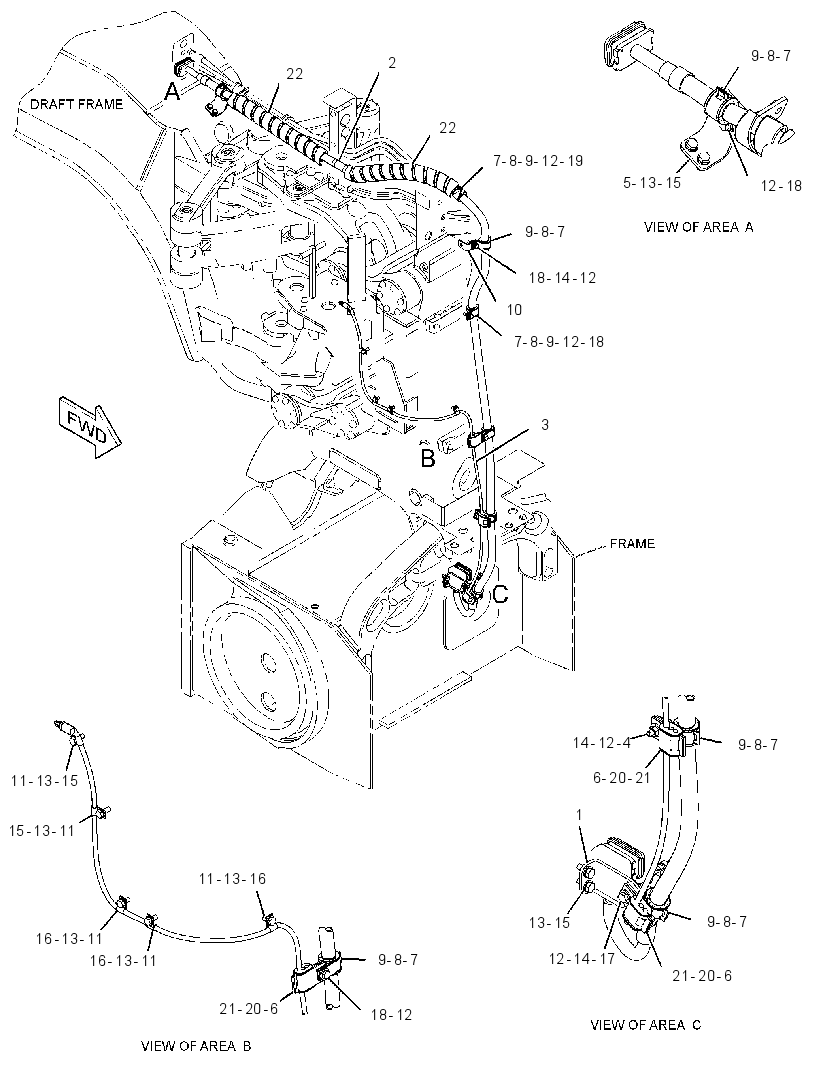 WIRING GP-HITCH 3070255 CAT