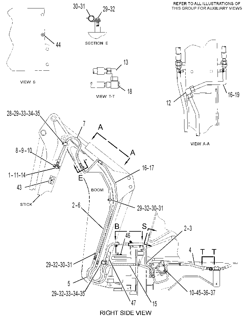 KIT-AUXILIARY LINES 1357202 CAT