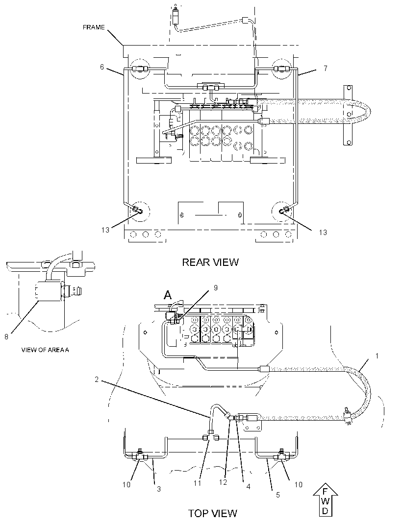 LINES GP-SIDESHIFT LOCK 1215378 CAT