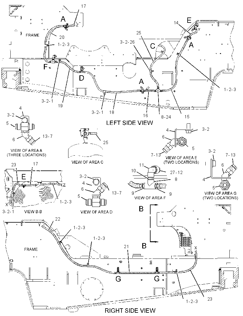 LINES GP-FIRE SUPPRESSION 2893130 CAT