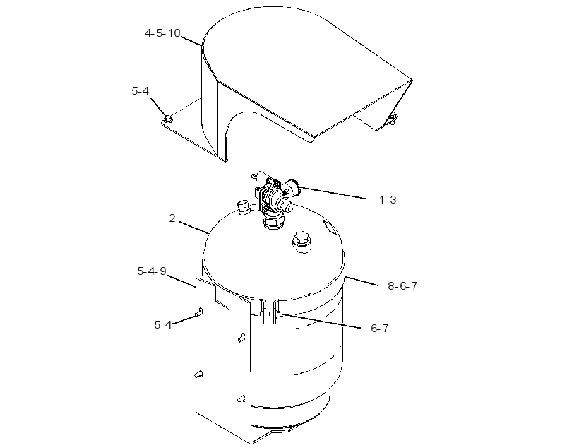 CYLINDER & MTG GP-RETARDANT 2816885 CAT