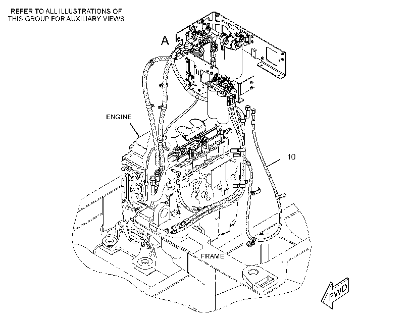 FILTER & LINES GP 3281725 CAT