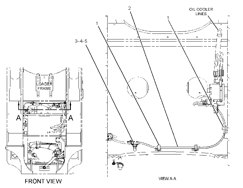 WIRING GP-AXLE OIL COOLER 3556103 CAT