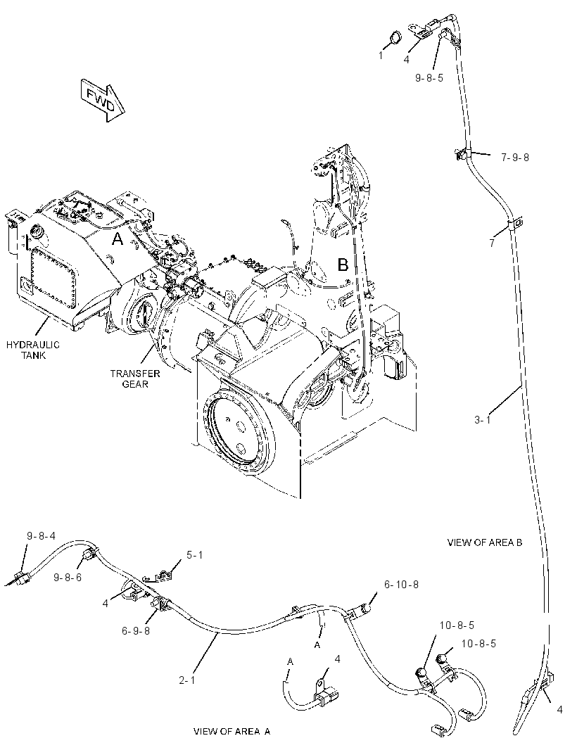 WIRING GP-ELEVATOR 3070350 CAT