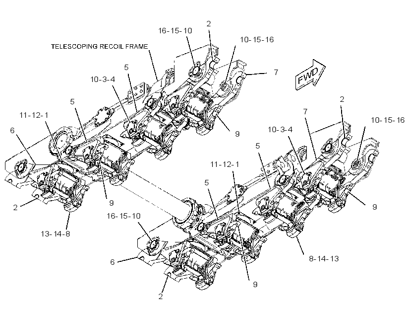 SUSPENSION GP-BOGIE 3746893 CAT