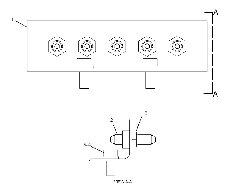 BLOCK GP-LUBRICATION 1570827 CAT