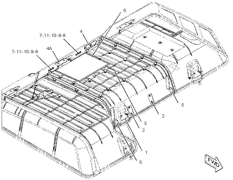 HOOD AS-ENGINE 3490482 CAT