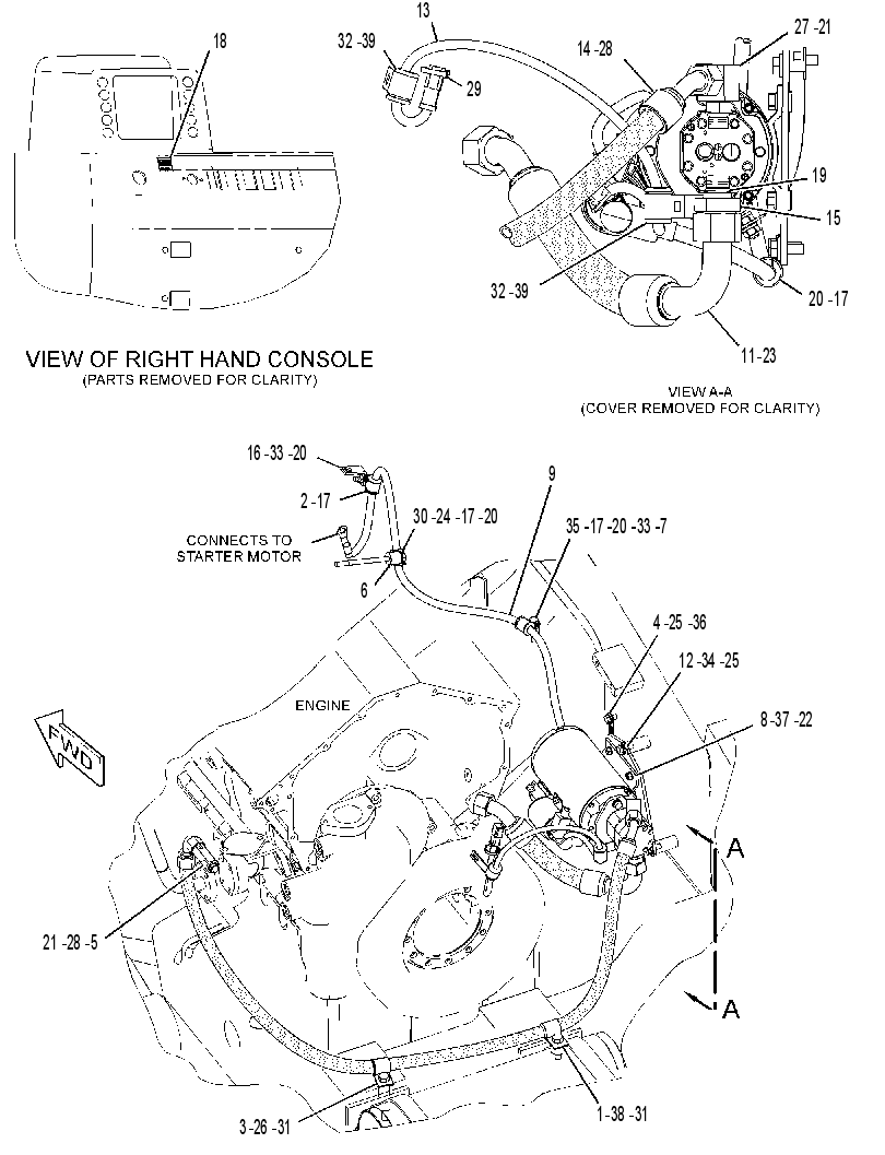 PRELUBRICATION AR-ENGINE 3635920 CAT