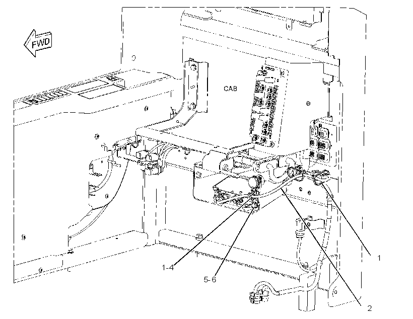 Проводка связи 3280023 CAT