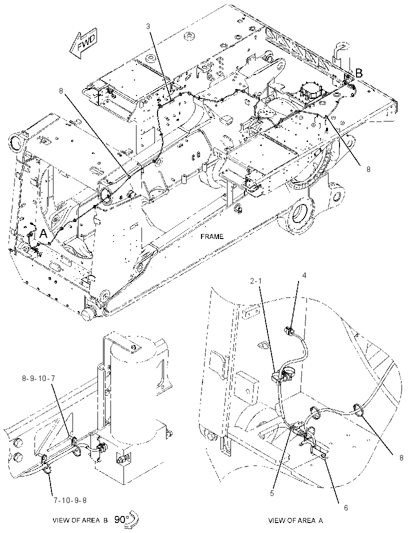WIRING GP-LUBRICATION 3642711 CAT