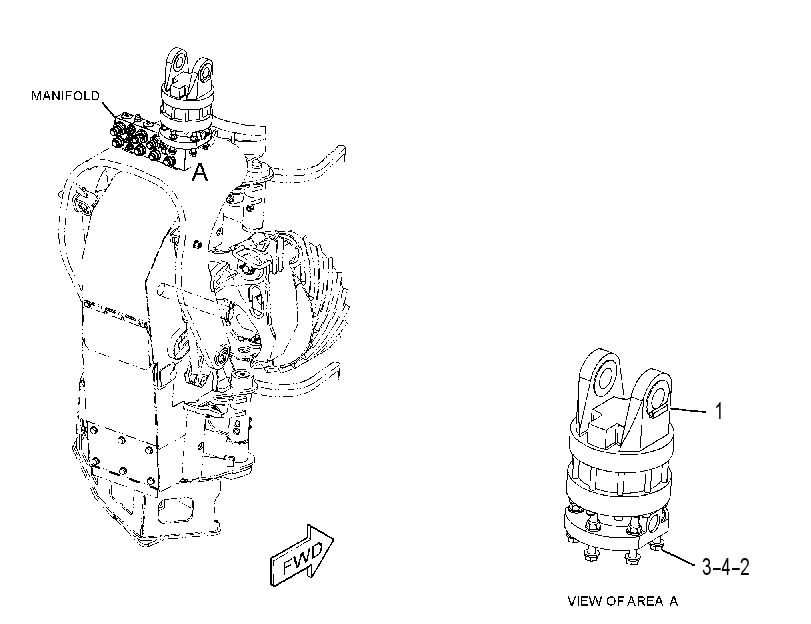 ROTATOR GP-HYDRAULIC 3655000 CAT