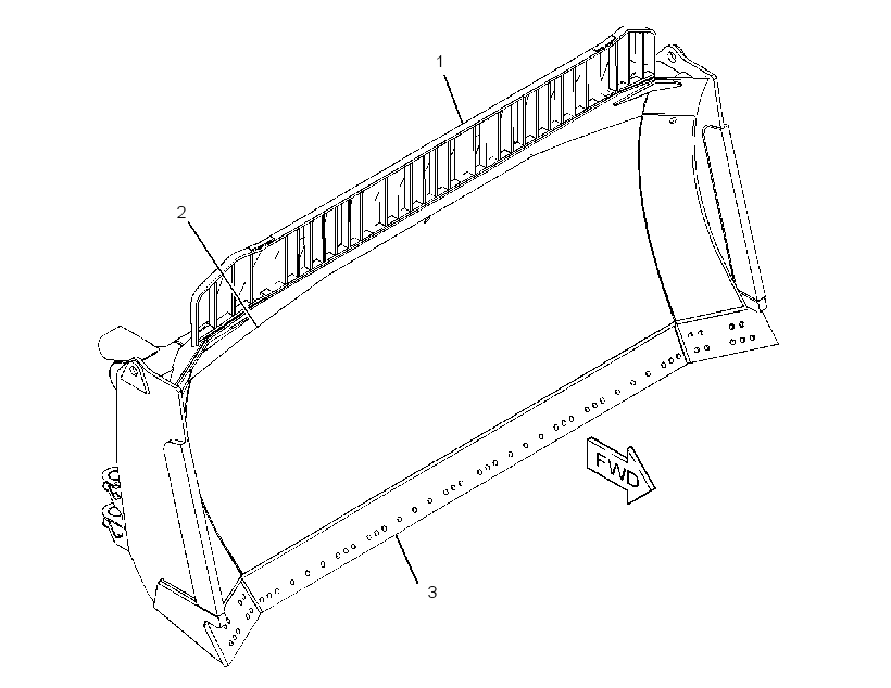 BLADE AS-SEMI-UNIVERSAL 3481592 CAT