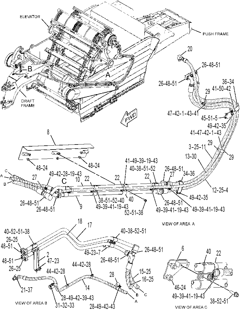 LINES GP-ELEVATOR 3107354 CAT