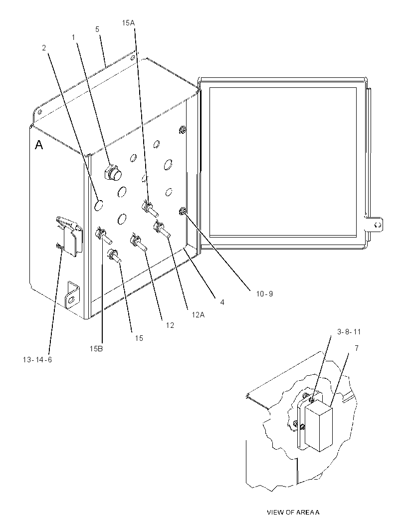 BOX GP-SCREED CONTROL 2293131 CAT