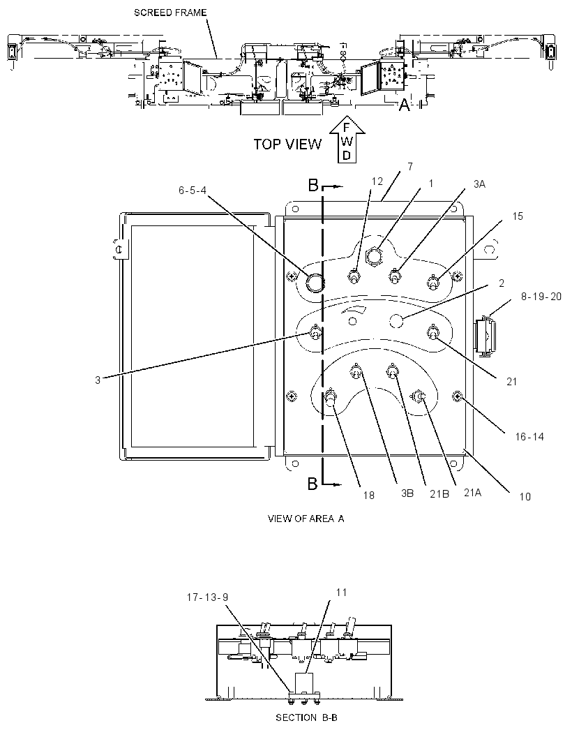 BOX GP-SCREED CONTROL 2558079 CAT