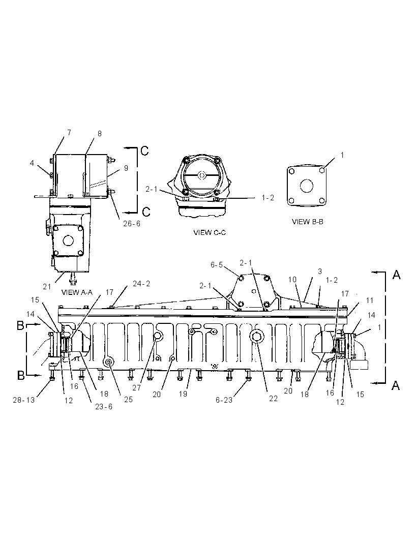 AFTERCOOLER GP 1004098 CAT