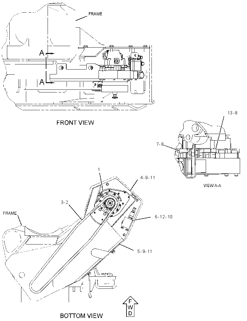 SAW GP-CHAIN 3723788 CAT