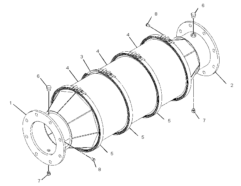 CONVERTER GP-CATALYTIC 3675072 CAT
