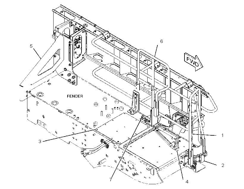 LADDER AR 3463600 CAT