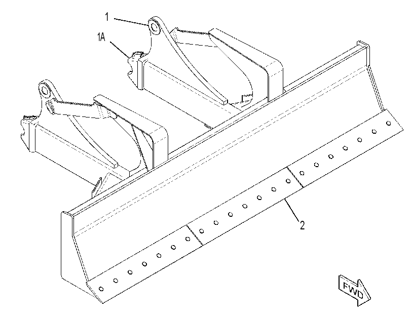 BLADE GP-DECKING 3633163 CAT