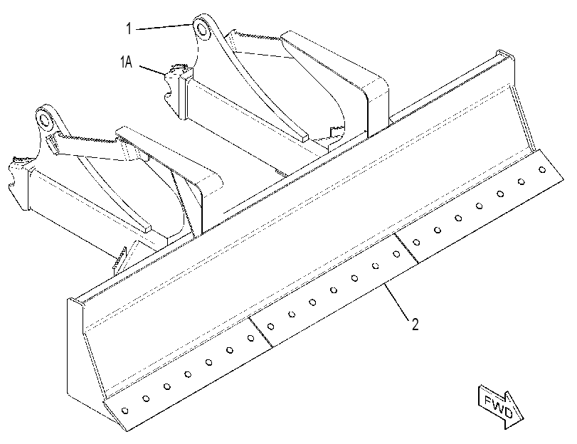 BLADE GP-DECKING 3771461 CAT