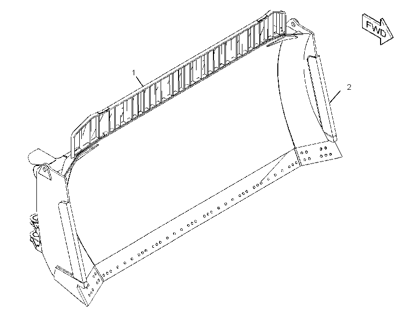 BLADE AS-SEMI-UNIVERSAL 3593747 CAT