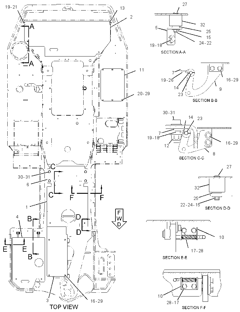 COVER GP-DECK 2780790 CAT