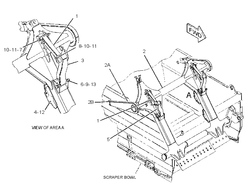 FRAME GP-ELEVATOR 3524735 CAT
