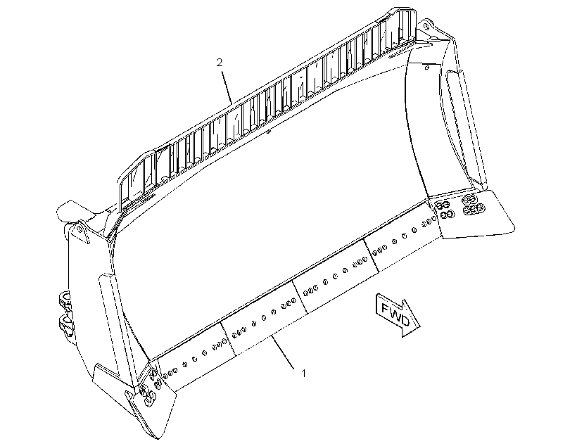 BLADE & EDGE GP-SEMI-UNIVERSAL 3491355 CAT