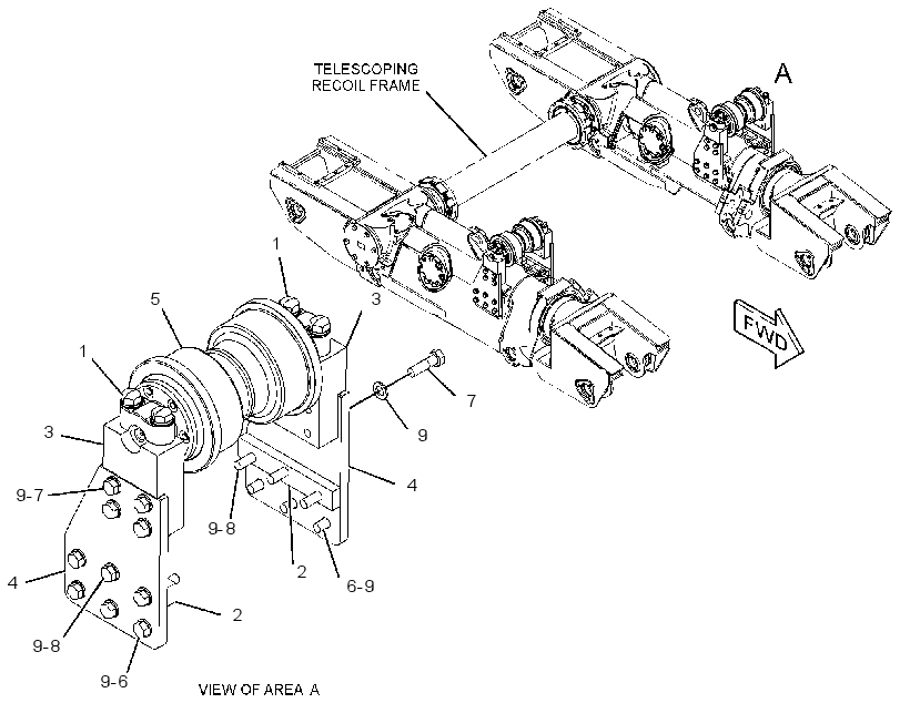 ROLLER AR-TRACK CARRIER 3736041 CAT