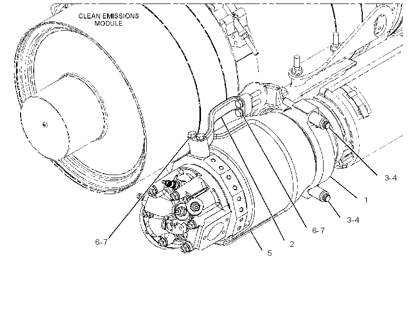 COMBUSTION & MTG GP-EXHAUST 3649036 CAT