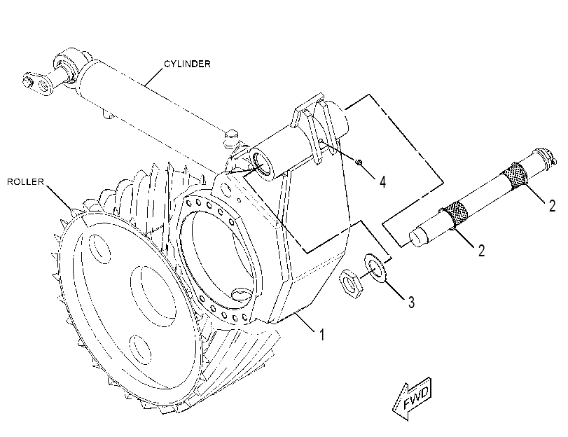 HOUSING GP-MOTOR 3654966 CAT