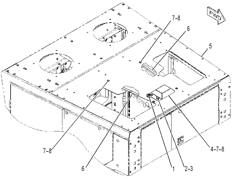 PANEL GP-TOP 3477991 CAT