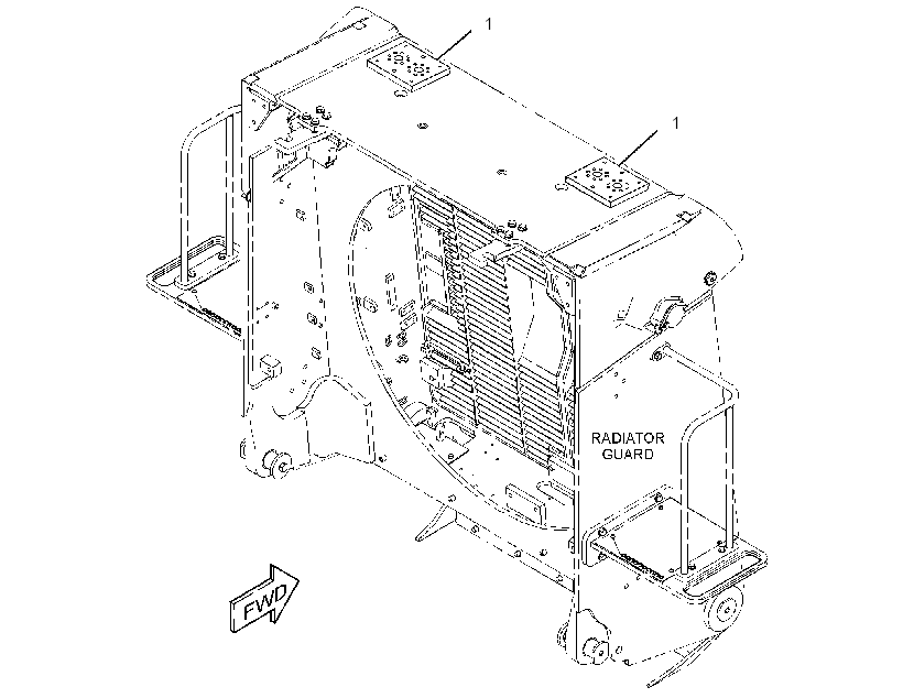 PLATE GP-MOUNTING 3736043 CAT