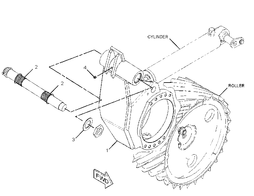 HOUSING GP-MOTOR 3654965 CAT