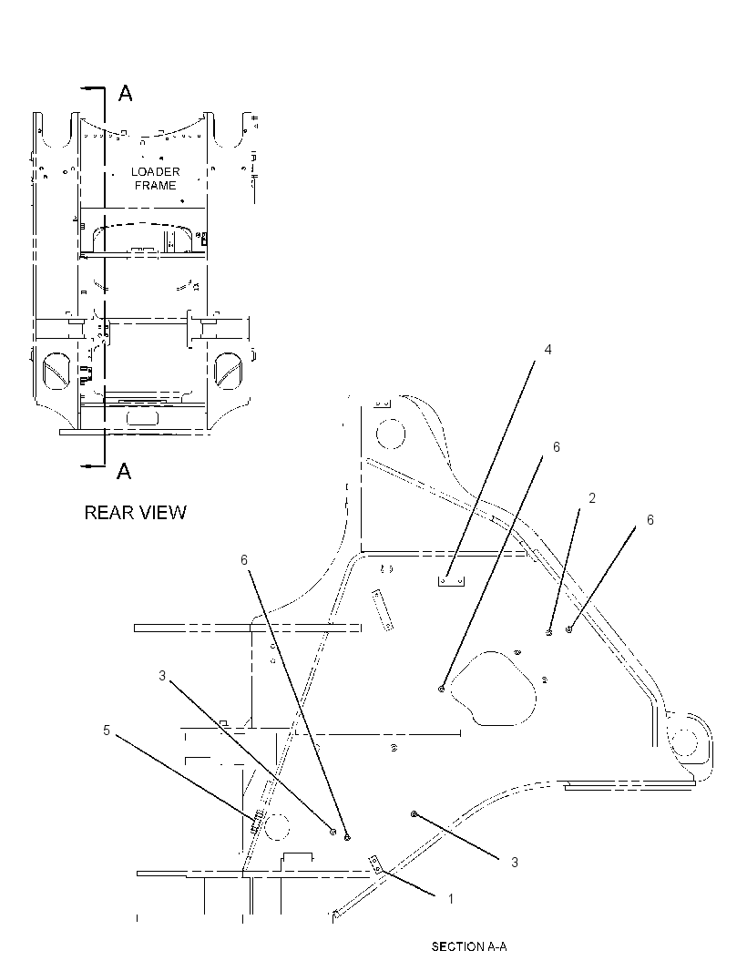 BOSS GP-LOADER FRAME 3426338 CAT