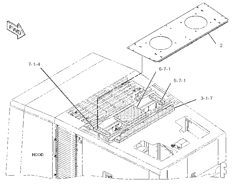 PANEL GP-TOP 3499985 CAT